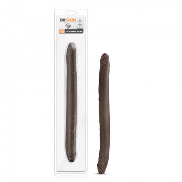 Dr. Skin 16 chocolate double Dildo