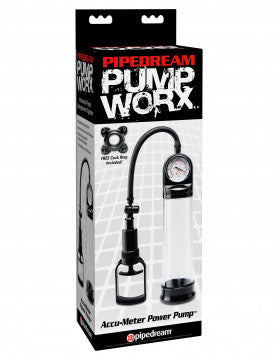 Pump Worx Accu-Meter Power Pump - Black