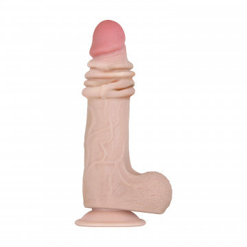 Flexskin Poseable Dildo - 9 Inch - Light