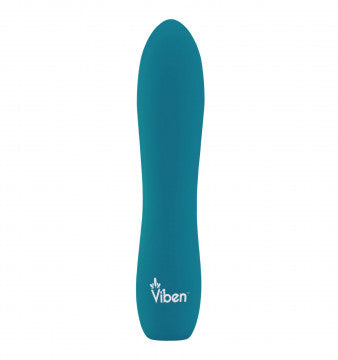 Vivacious - Teal blue- Intense 10-Function Bullet