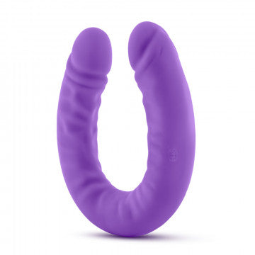 Ruse - purple Silicone Double Headed Dildo - 18 Inch - Cerise