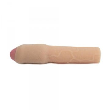 Cyberskin 3 In. Xtra Thick Uncut Transformer Penis Extension - Light