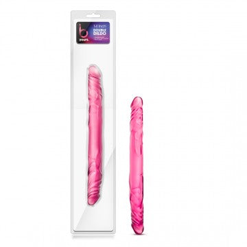 B Yours 14" Double Dildo - Pink