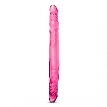 B Yours 14" Double Dildo - Pink