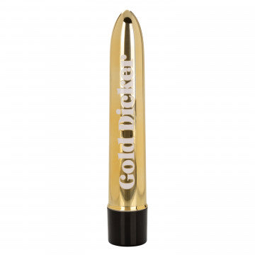 Naughty Bits Gold Dicker Personal Vibrator