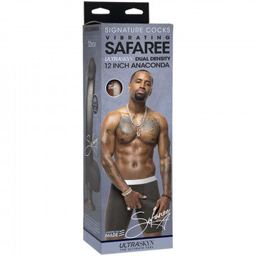Signature Cocks - Safaree Samuels Anaconda - 12 Inch Ultraskyn Cock With Removable Vul Suction Cup