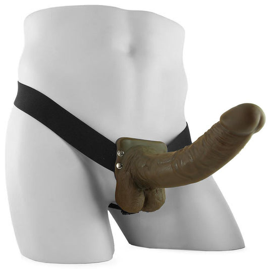 King Cock Strap-On Harness with 9 Inch Cock in Black