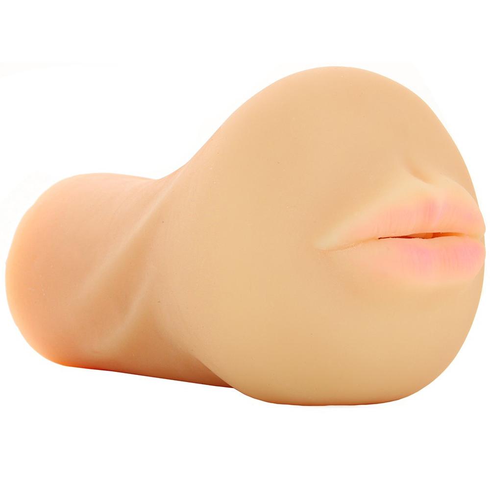 Stroke It Anatomical Mouth Stroker in Ivory