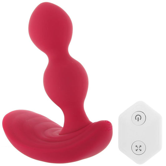 The Bubble Butt Inflatable Remote Vibe in Rose