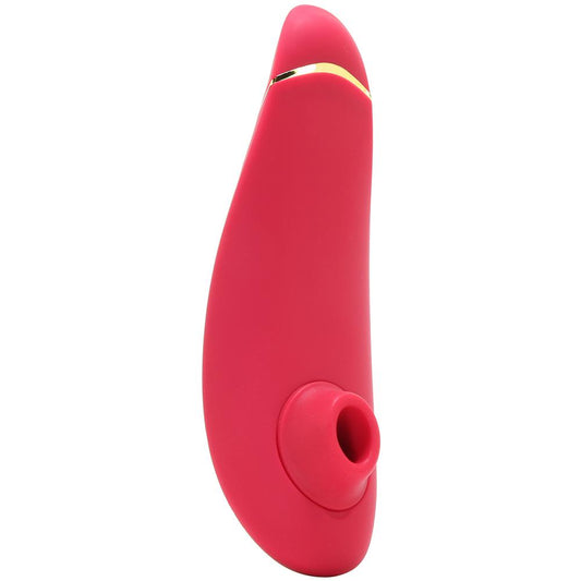 Womanizer Premium Clitoral Stimulator in Red/Gold