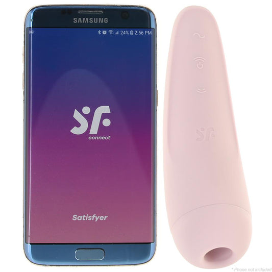 Satisfyer Curvy 2+ Air Pulse Stimulator in Pink