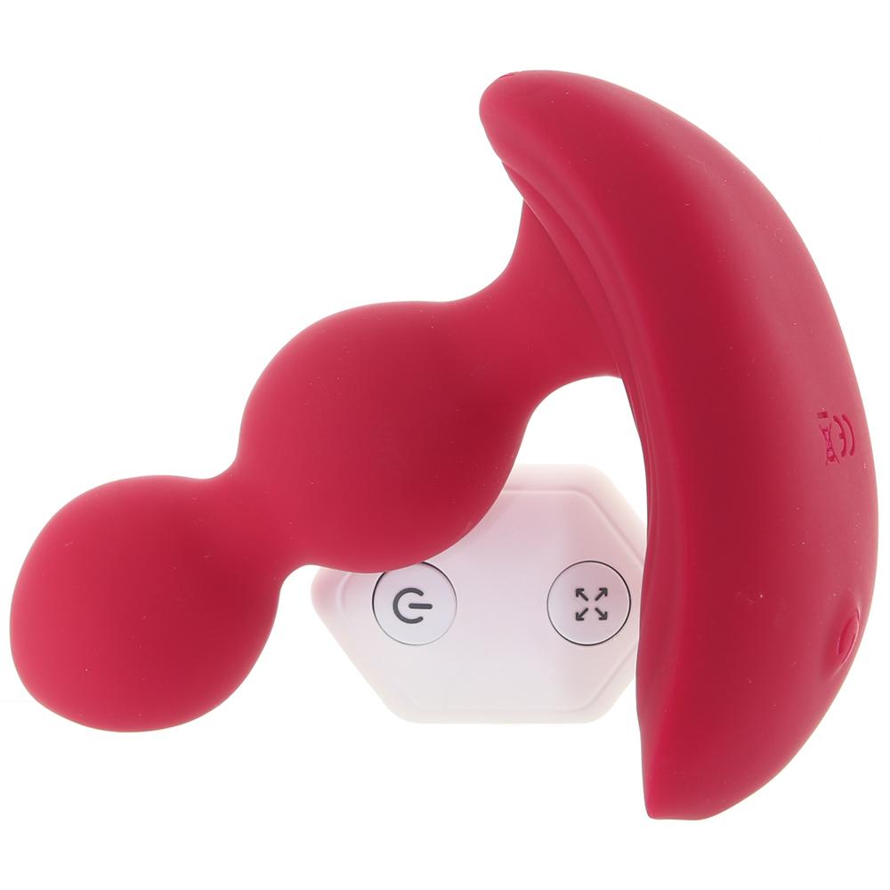 The Bubble Butt Inflatable Remote Vibe in Rose