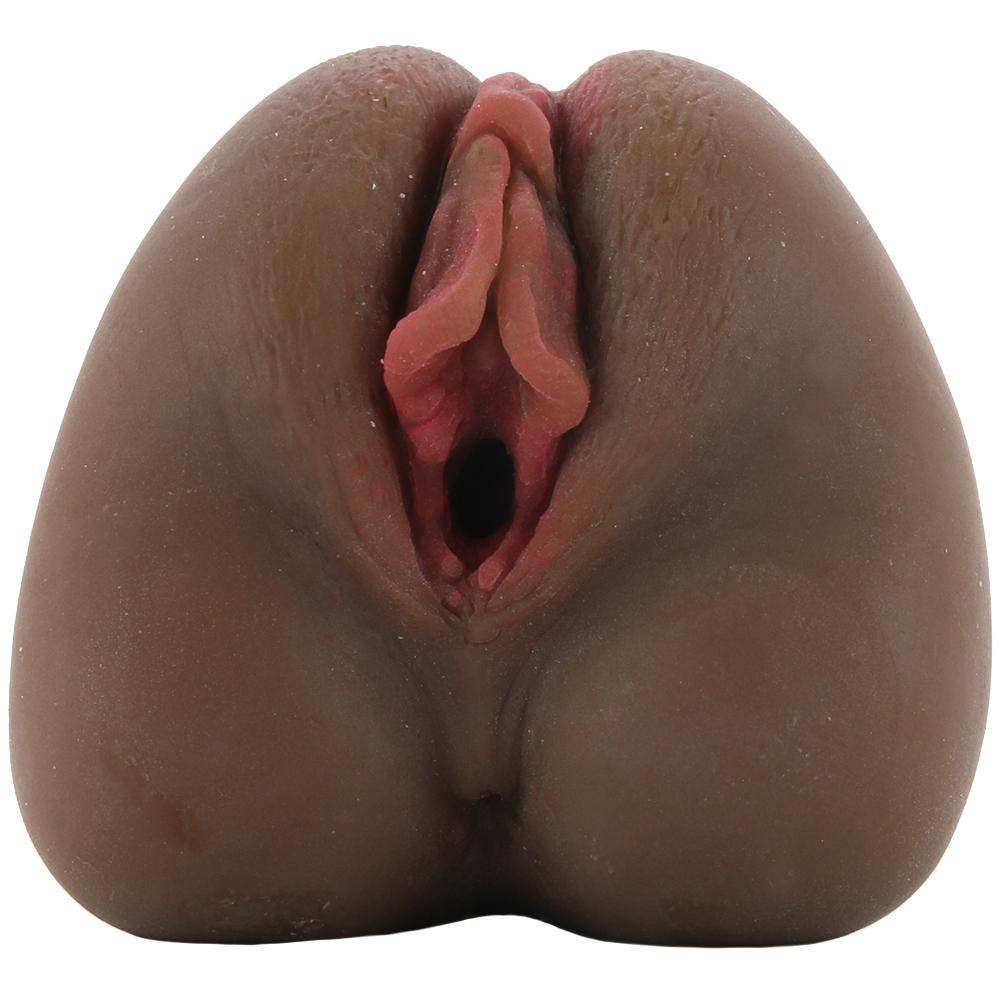 Stroke It Anatomical Pussy Stroker in Brown