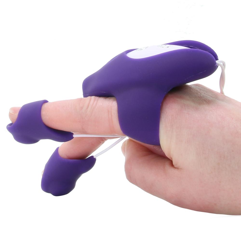 Kimi Rechargeable Finger Vibe in The Deep Purple