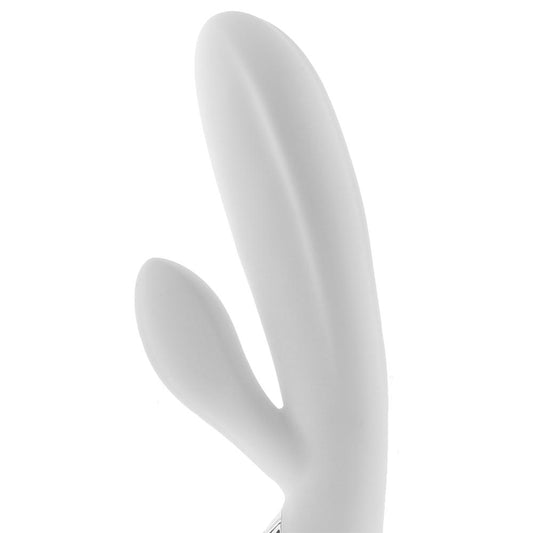 Vibes of New York Heat-Up Pleasure Rabbit in White