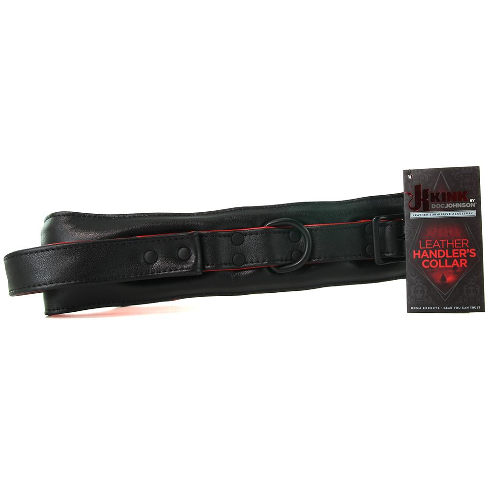 Kink Leather Handler's Collar