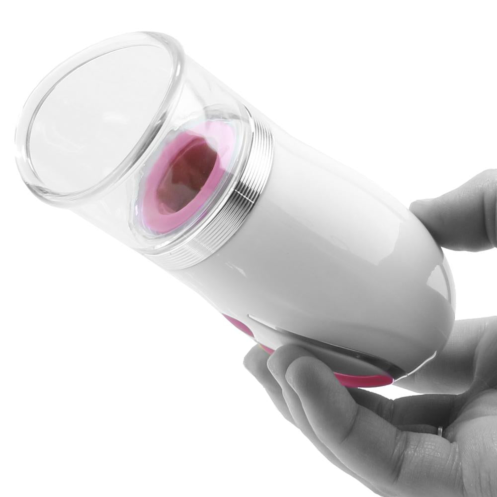 Twister 4 in 1 Rechargeable Couples Pump Kit in Pink