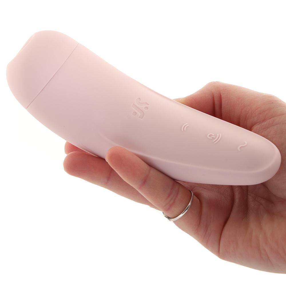 Satisfyer Curvy 2+ Air Pulse Stimulator in Pink