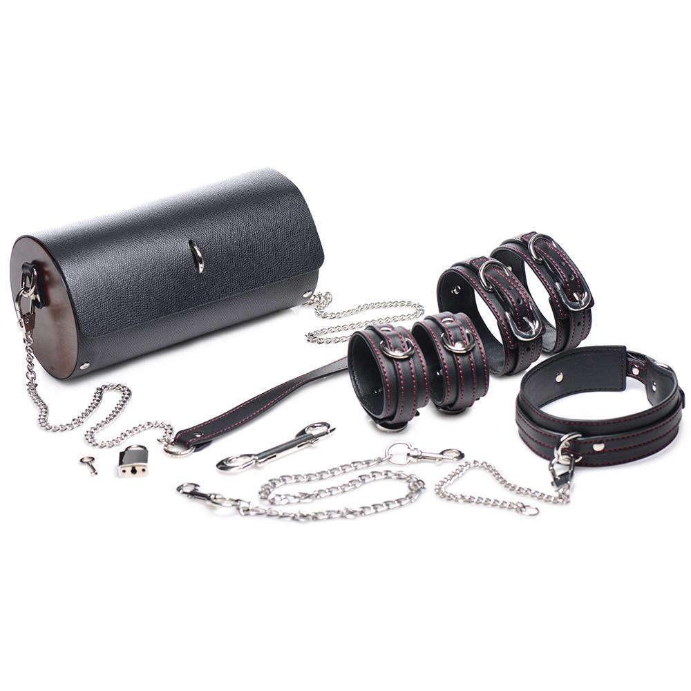 Master Series Kinky Clutch Black Bondage Set