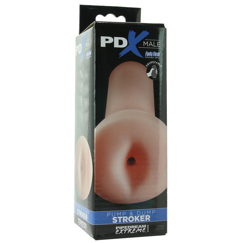 PDX Pump & Dump Stroker in Flesh