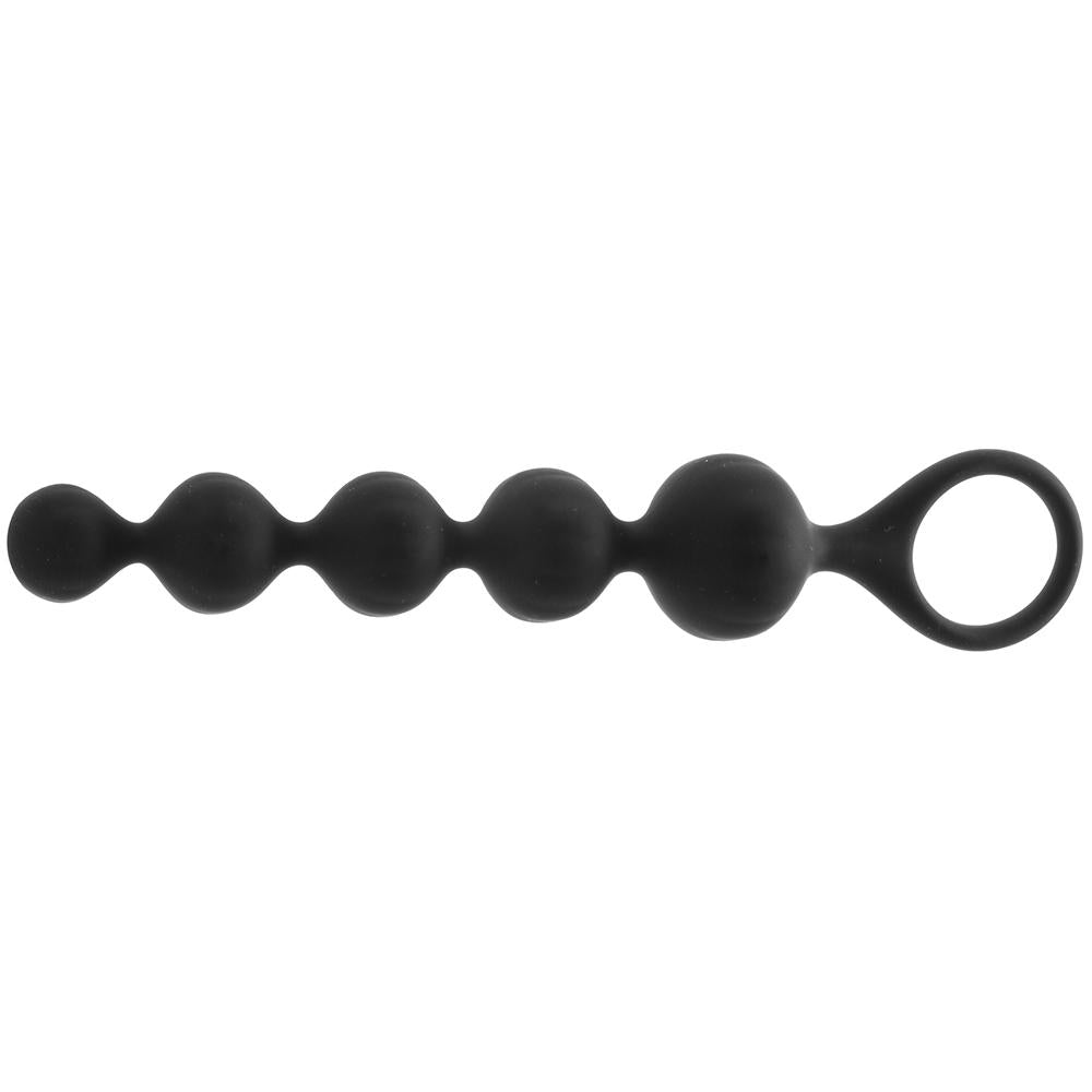 Satisfyer Soft Silicone Love Beads in Black