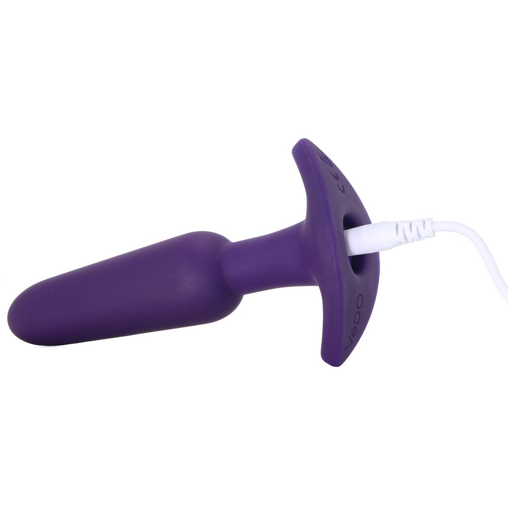 Vedo Bump Rechargeable Anal Vibe in Deep Purple