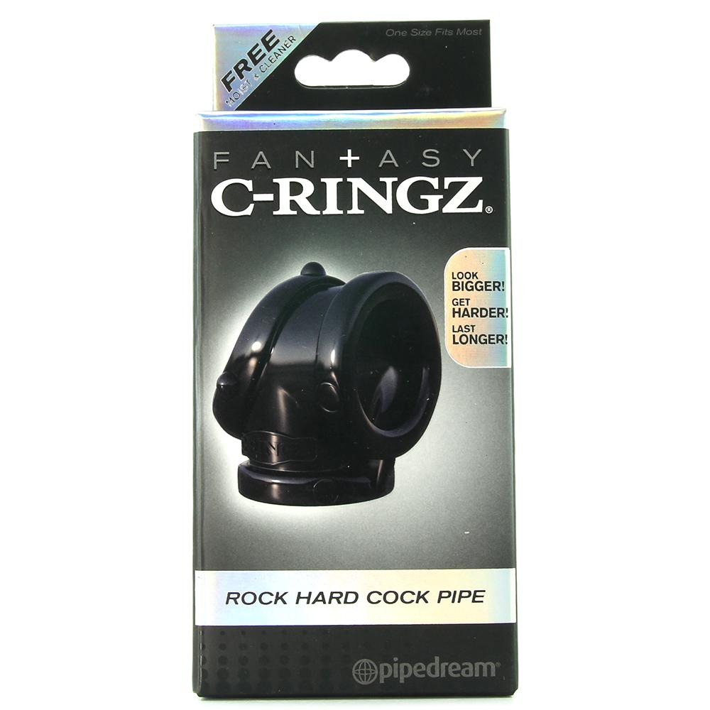 Rock Hard Cock Pipe in Black