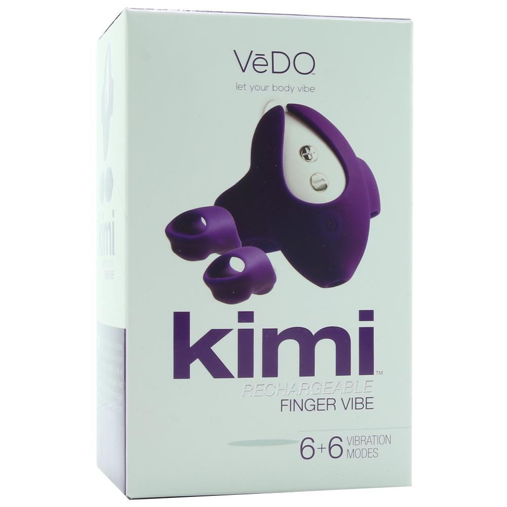 Kimi Rechargeable Finger Vibe in The Deep Purple