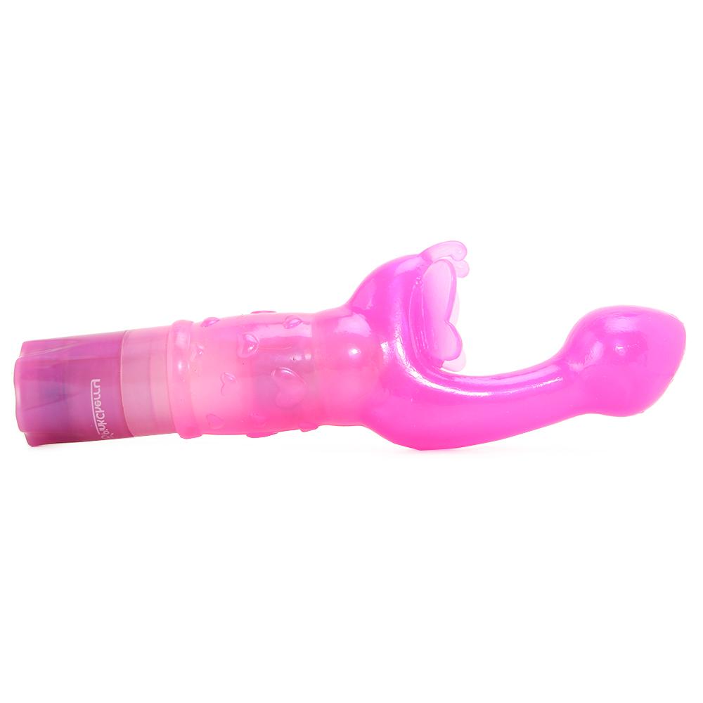 PinkCherry Butterfly Kiss Vibrator in Pink