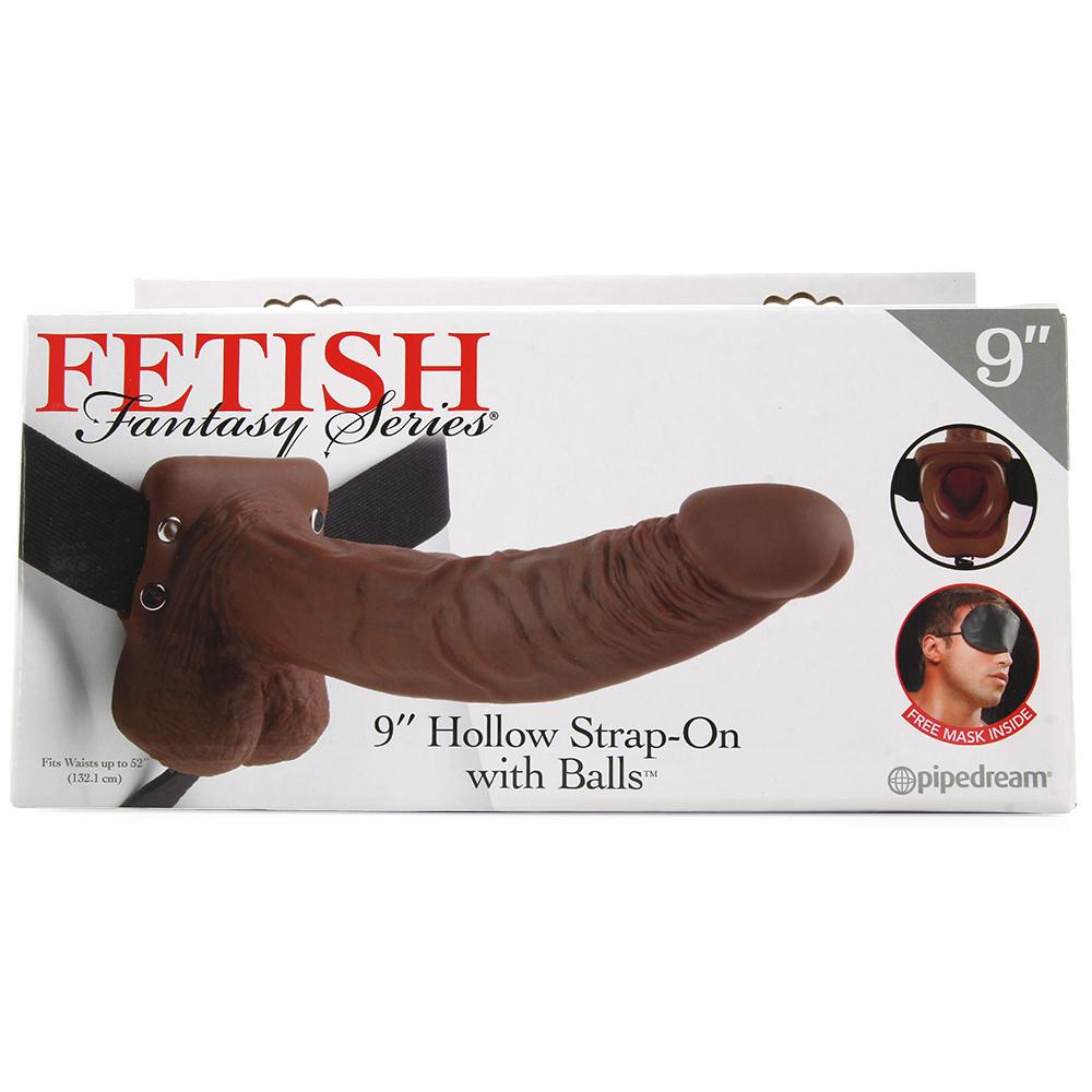 King Cock Strap-On Harness with 9 Inch Cock in Black