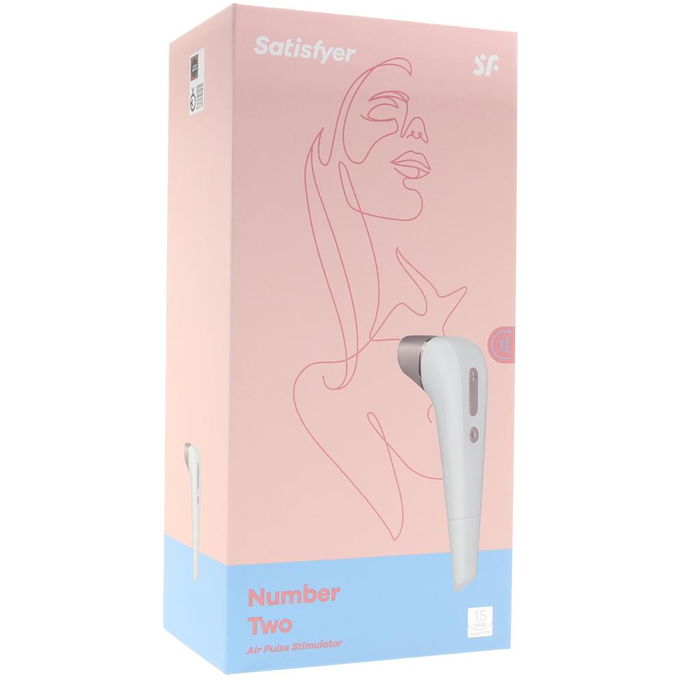 Satisfyer Number Two Air Pulse Stimulator in White