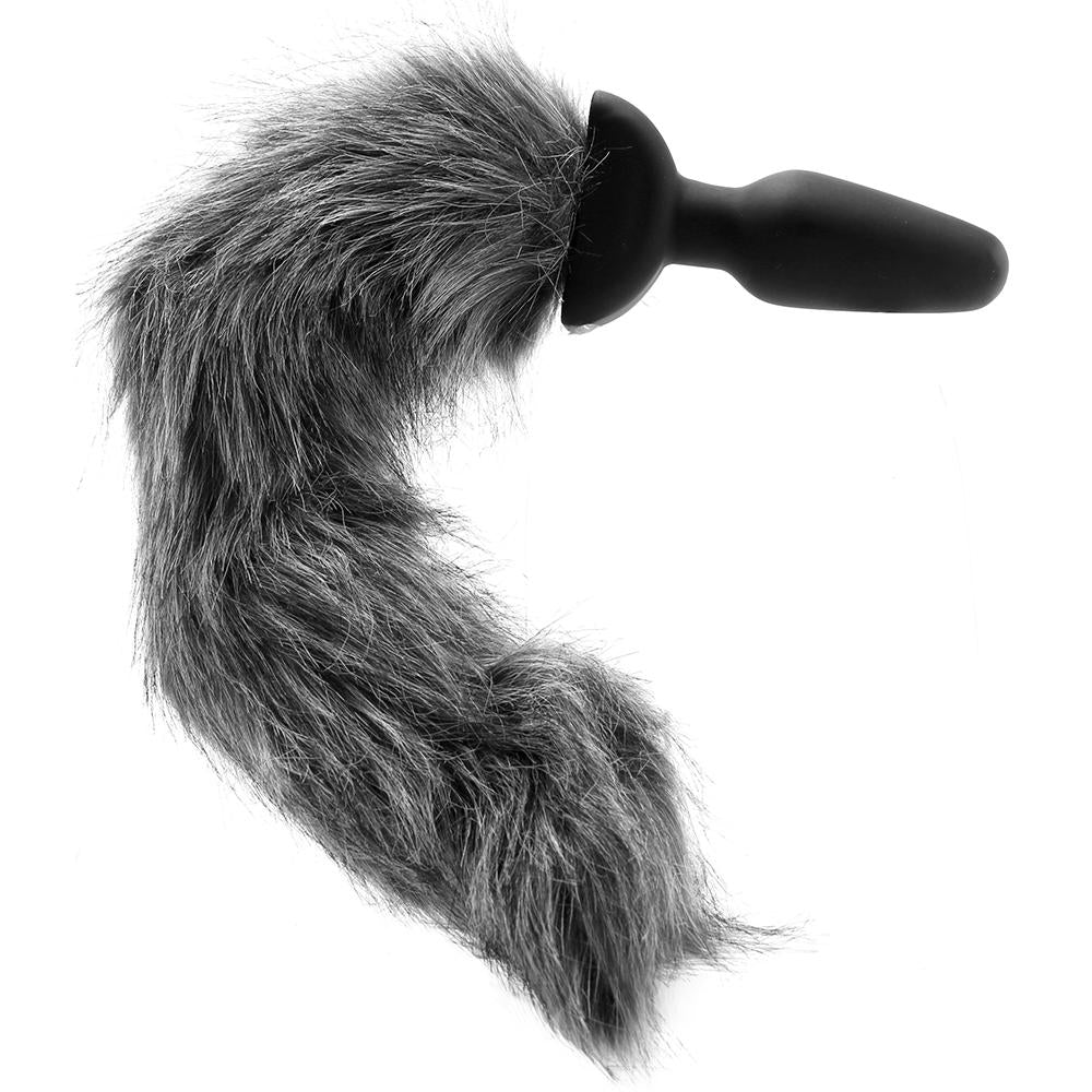 Tailz Grey Fox Vibrating Anal Plug