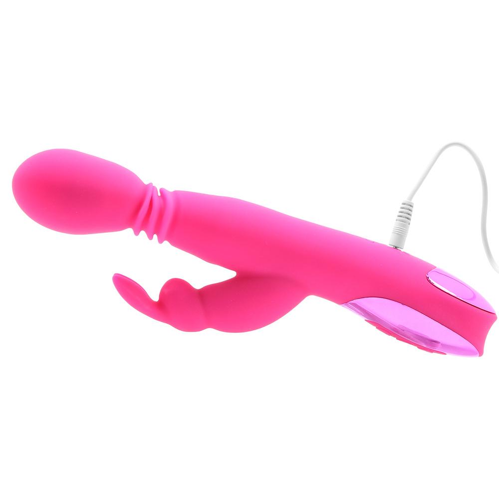 Inya Revolve Thrusting Rotating Rabbit Vibe in Pink
