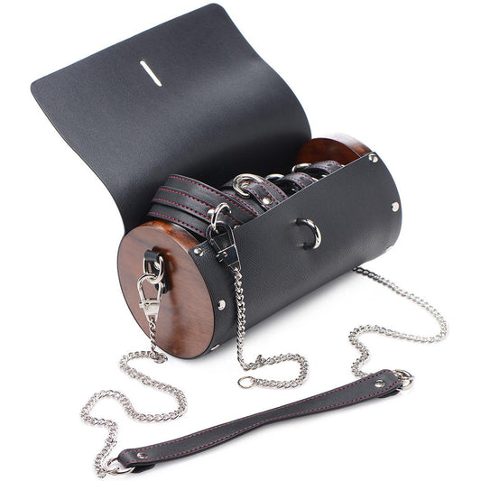 Master Series Kinky Clutch Black Bondage Set