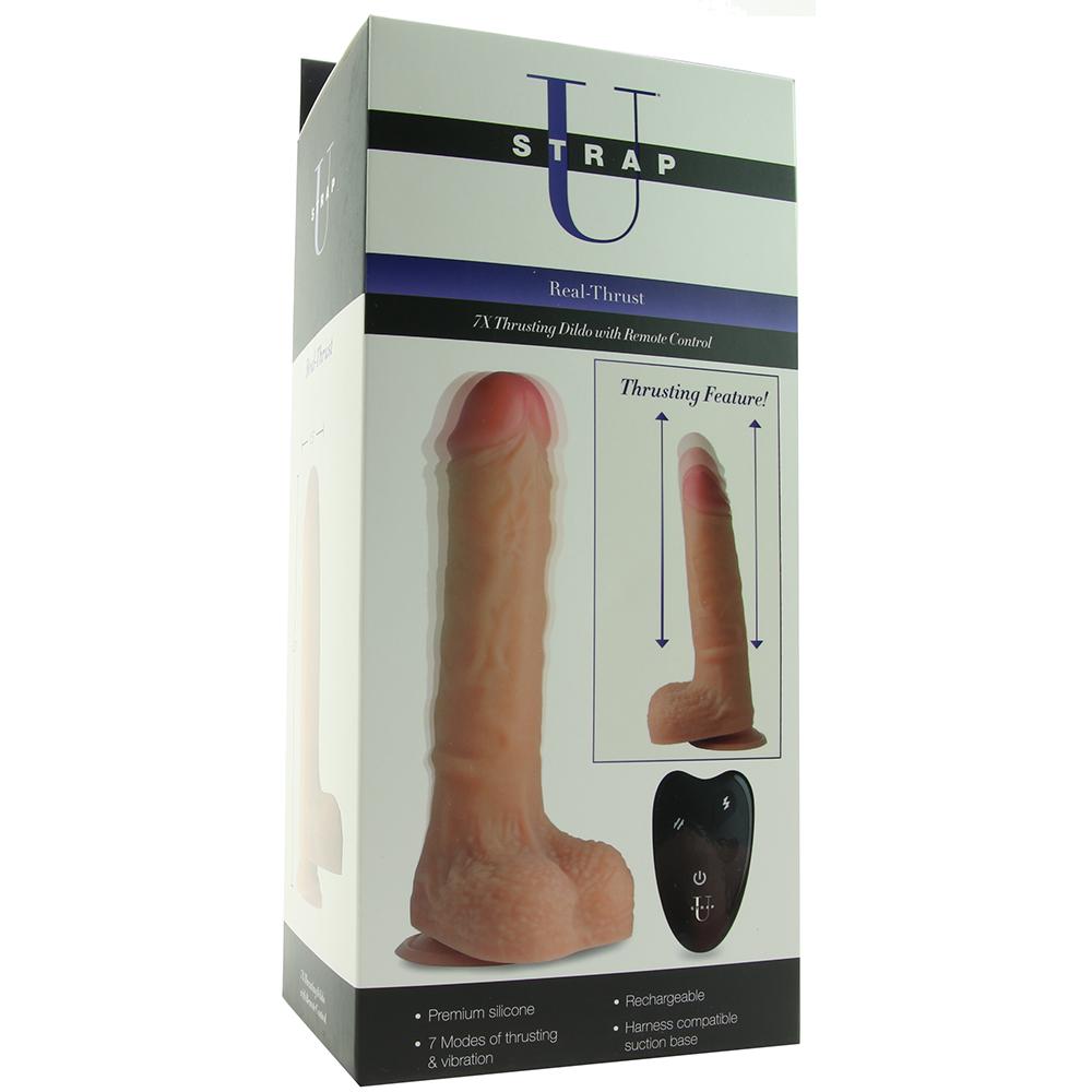 Strap U Real-Thrust Remote Dildo