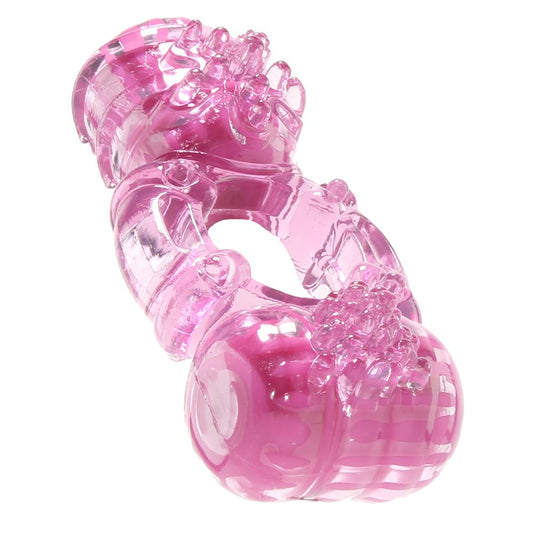 Big O2 Double Pleasure Vibrating Ring in Assorted Colors