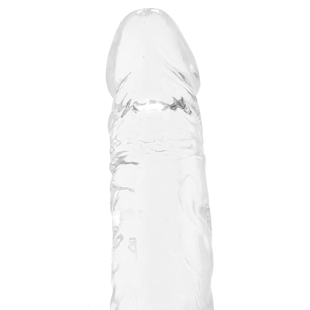 King Cock 8 Inch Clear Cock