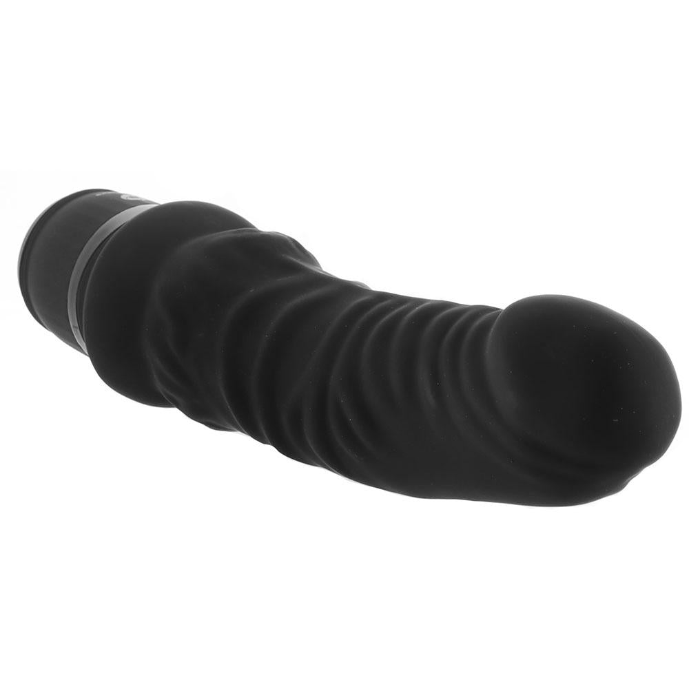 Power Cock 6 Inch Realistic Vibe in Black