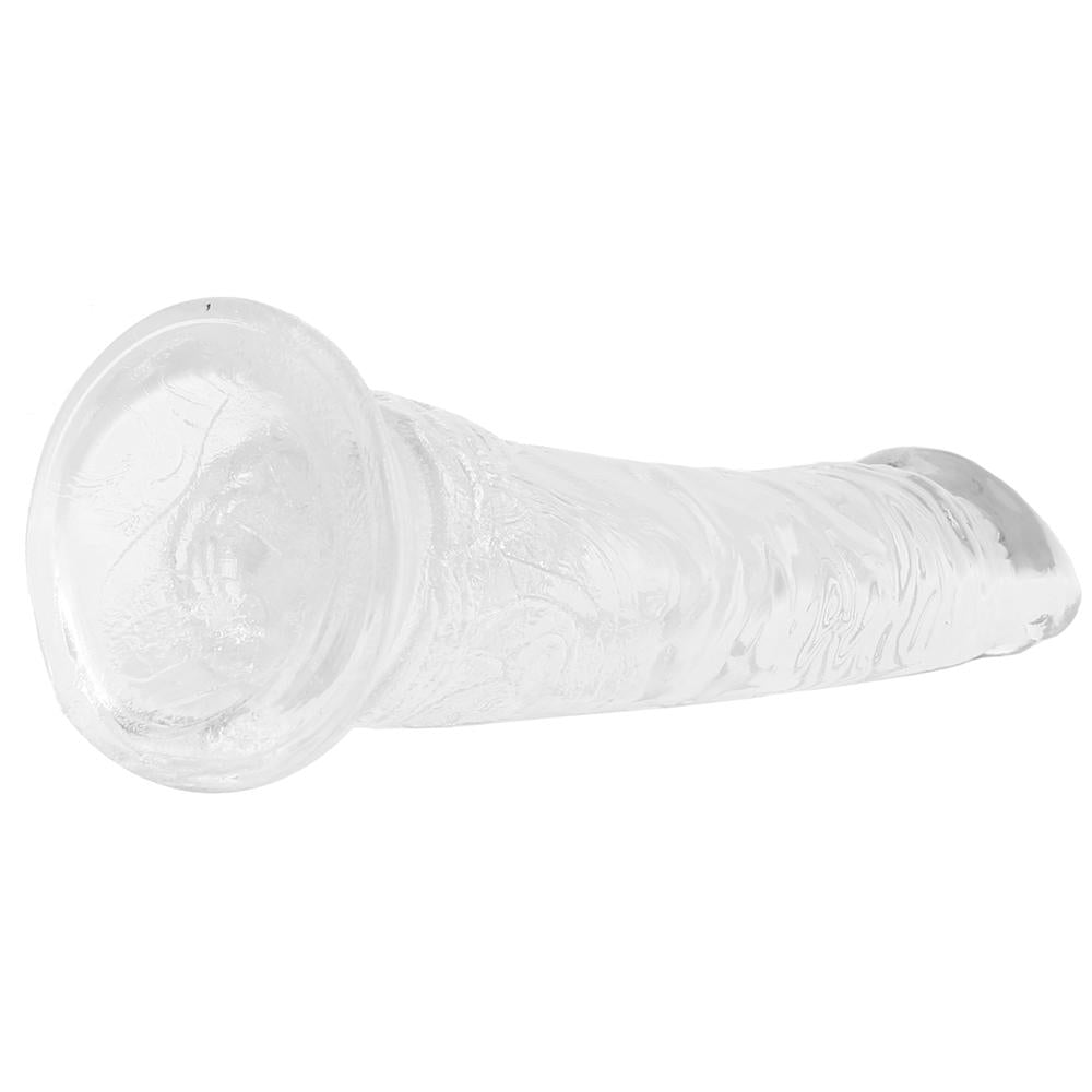 King Cock 8 Inch Clear Cock