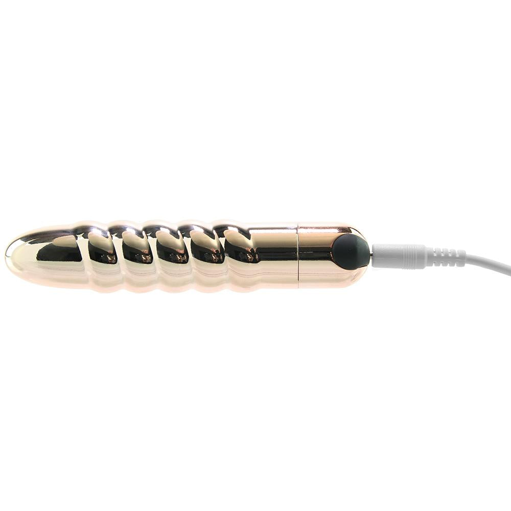Lola Rechargeable Twisty Bullet Vibe in Rose Gold