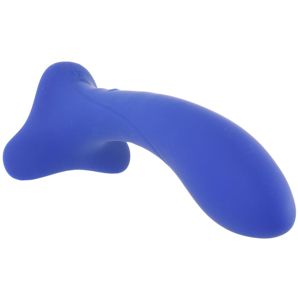Blue Dream Remote Strap-On Vibrating Dildo