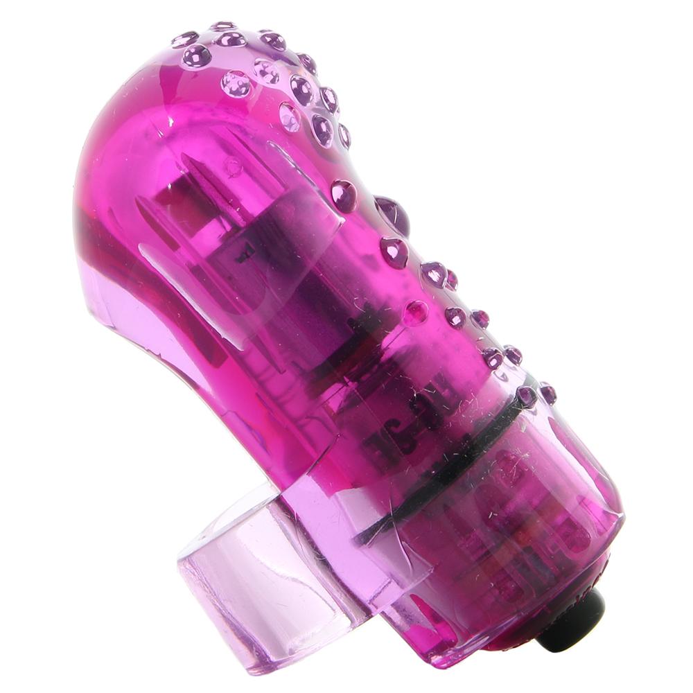 FingO Fun Finger Nubby Vibe in Purple