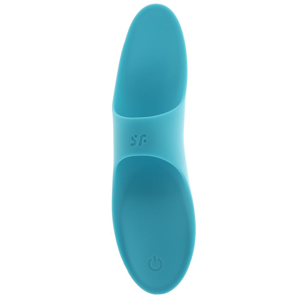 Satisfyer Teaser Finger Vibe in Light Blue