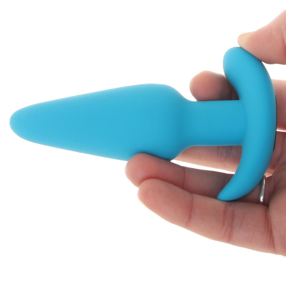 Bang! 21X Vibrating Remote Butt Plug in Blue