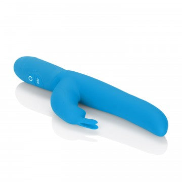 Bounding Bunny blue