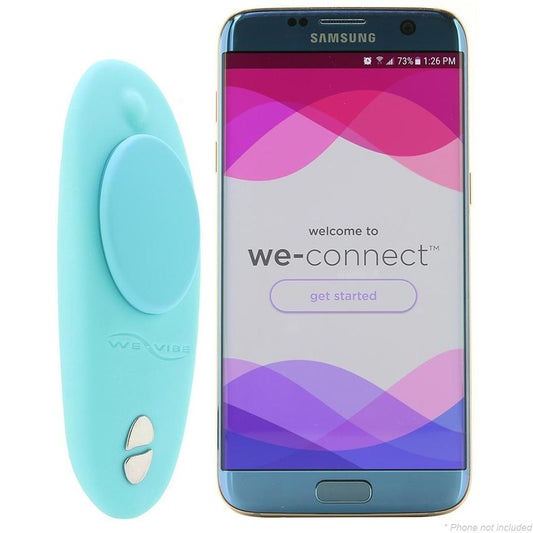We-Vibe Moxie Wearable Clitoral Vibrator in Aqua