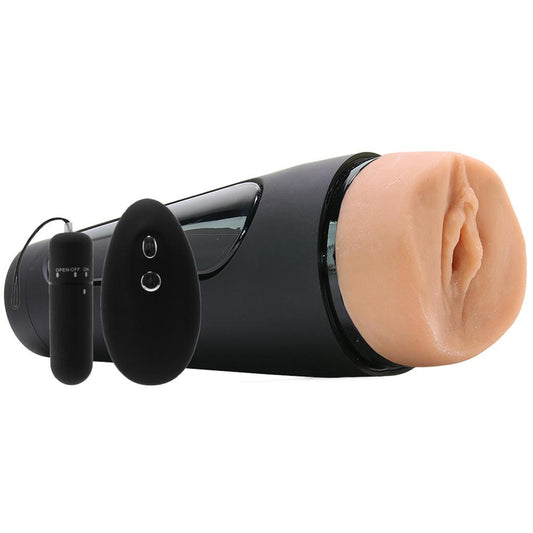 Main Squeeze Vibro ULTRASKYN Stroker in Vanilla