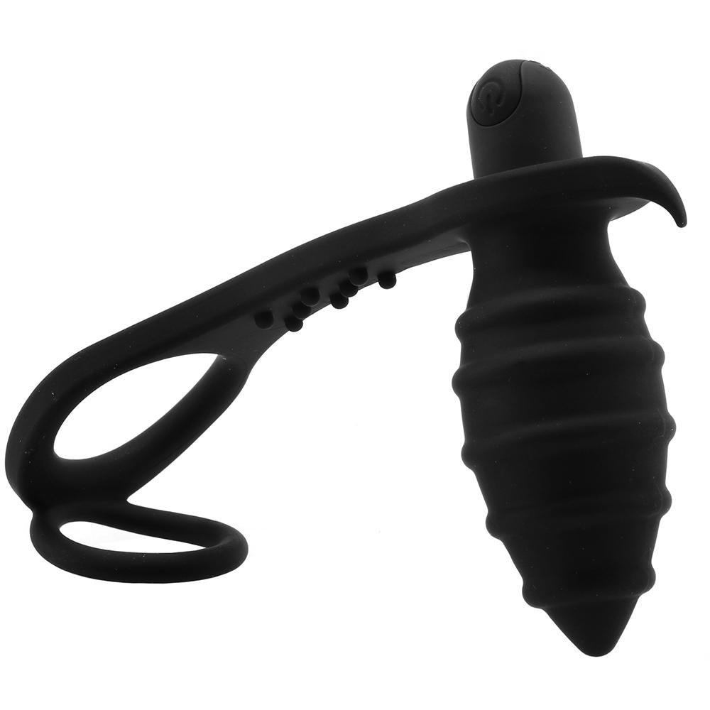 Zero tolerance Cock And Ball Ring with Anal Vibe