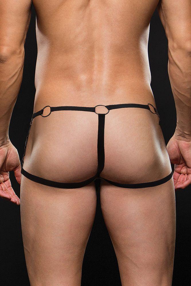 Bad Boy Strappy Open Back Black Trunk