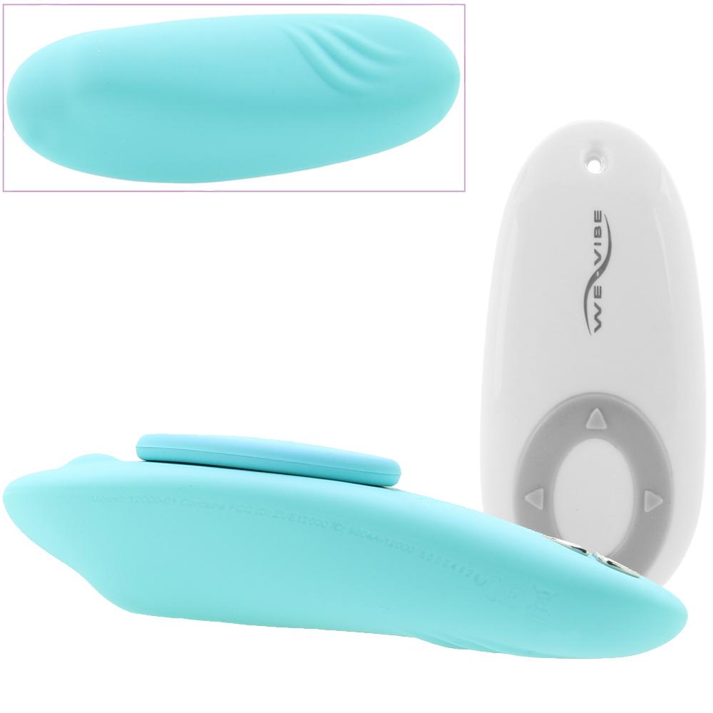 We-Vibe Moxie Wearable Clitoral Vibrator in Aqua
